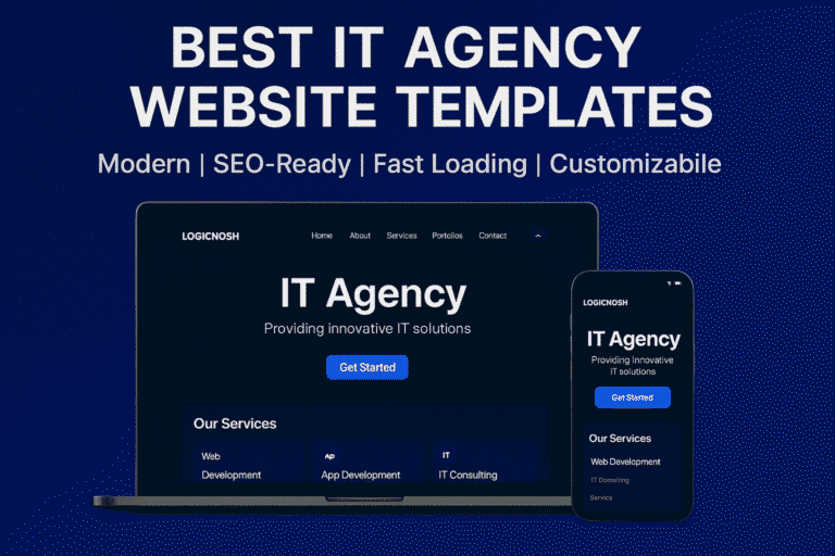 Best IT Agency Website Template for 2025: SEO-Ready, Modern & Fast