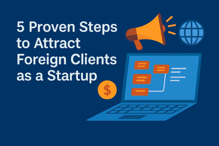 How We Successfully Land Foreign Clients: Our Proven 5-Step Strategy as a Small Startup in Pakistan