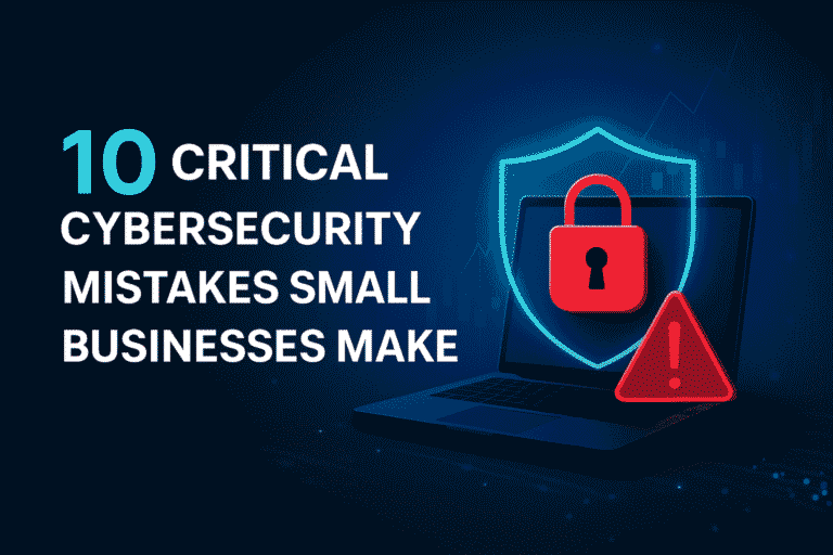 Cybersecurity Mistakes Small Businesses Make Every Day