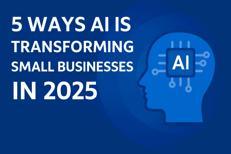 5 Ways AI is Transforming Small Businesses in 2025